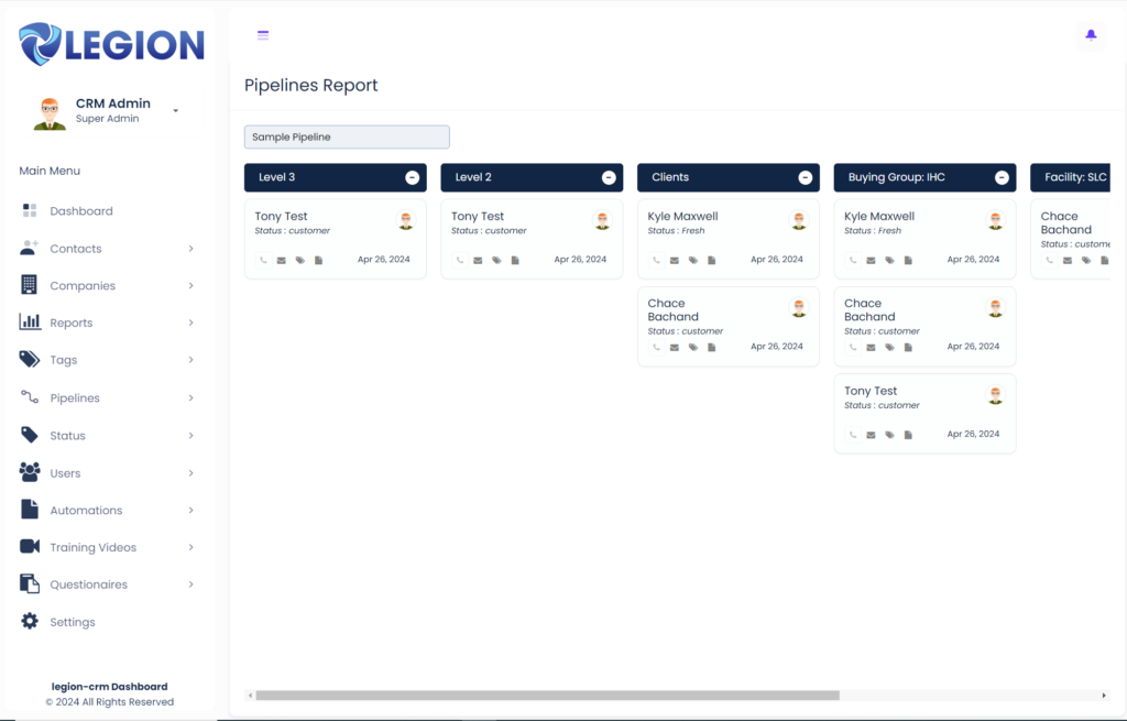 Full customer tracking